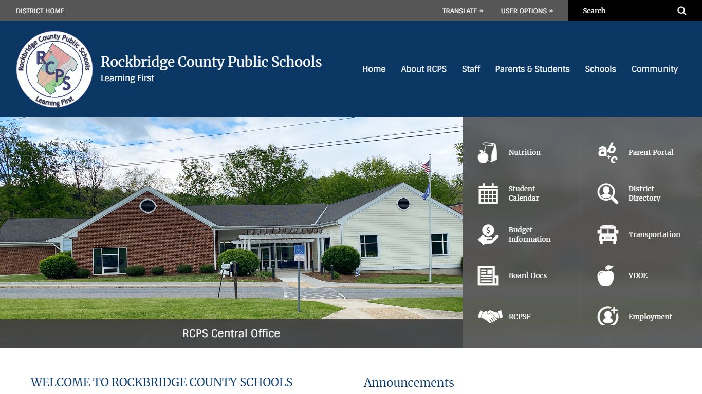 Rockbridge County Public Schools / Homepage